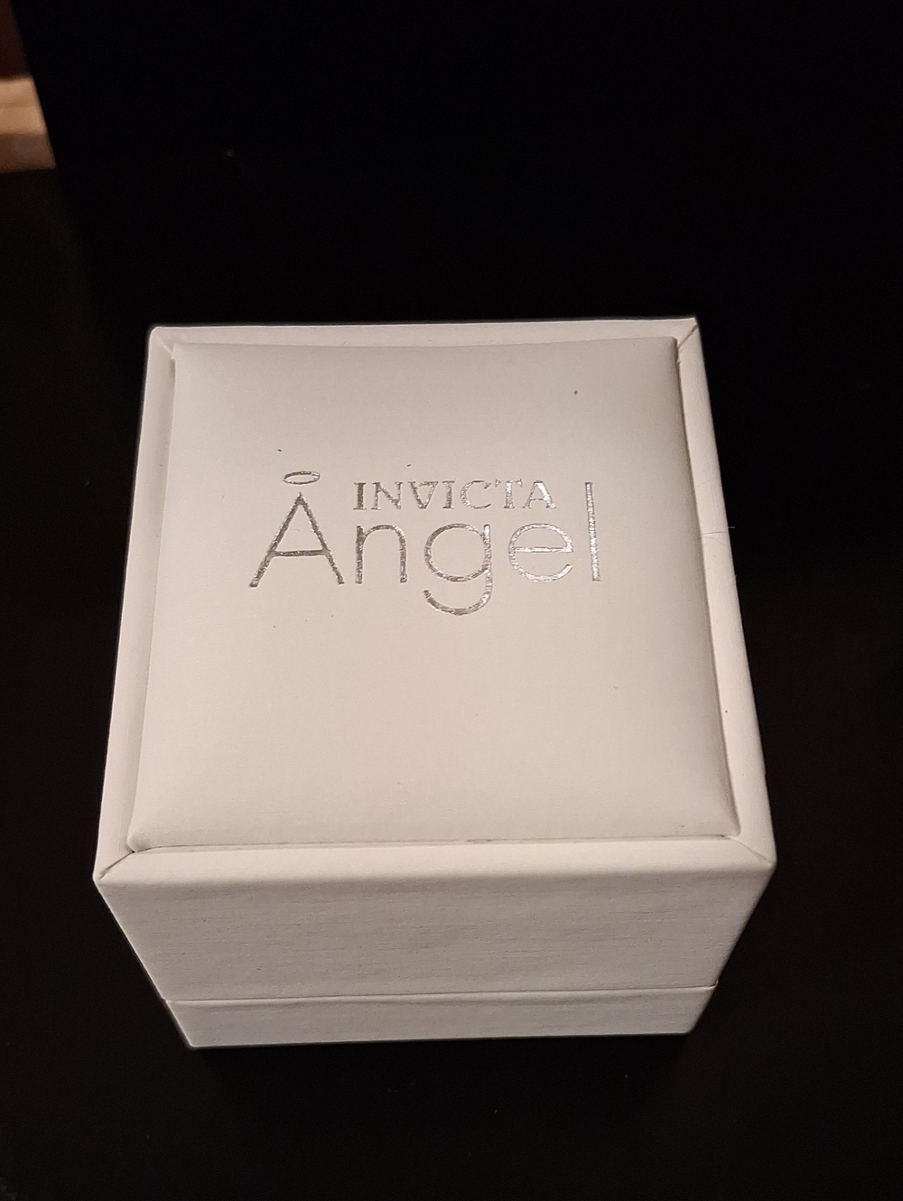 Invicta Angel Lady Ring Watch Model 49579 Blue Stainless Steel New With Box - Picture 3 of 3